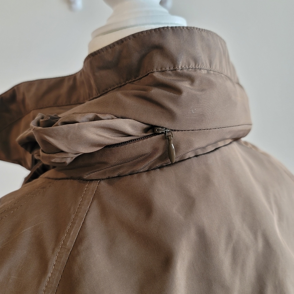 Cole Haan Women's Parka Size Medium Bronze - Picture 9 of 15